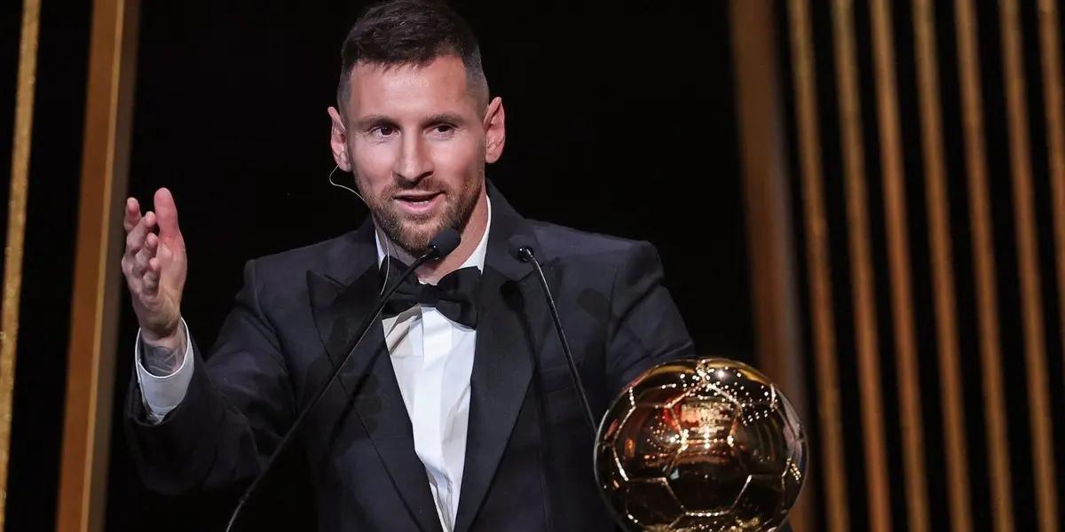 A historic Lionel Messi provocateur did his thing again, just like he did at the World Cup.