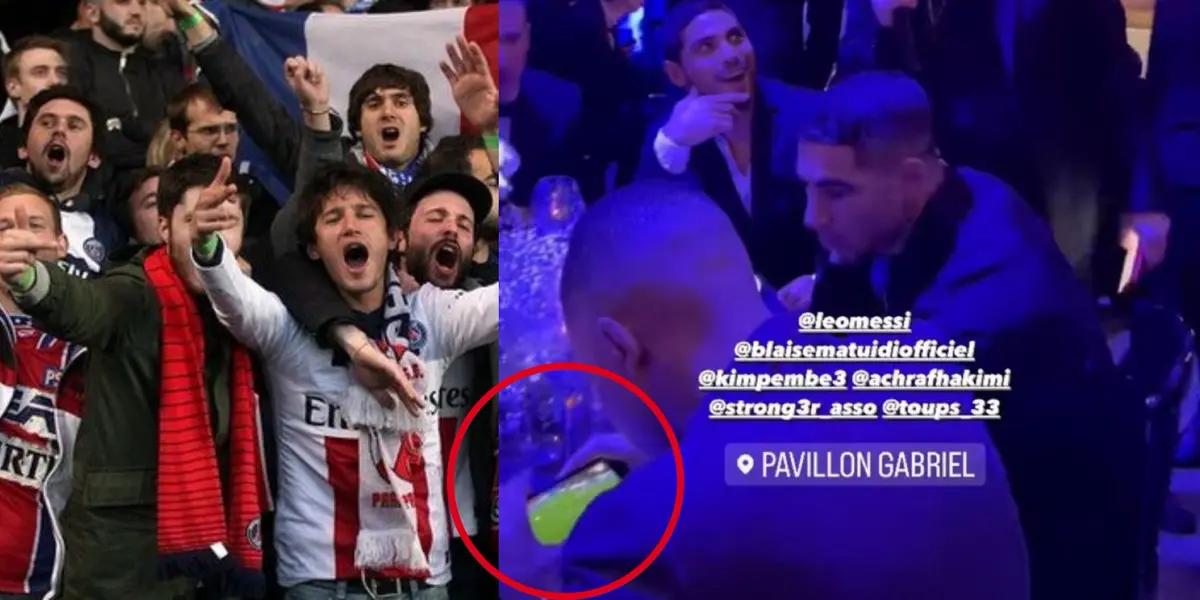 A leaked video of Mbappe watching Real Madrid angered Parisian fans.