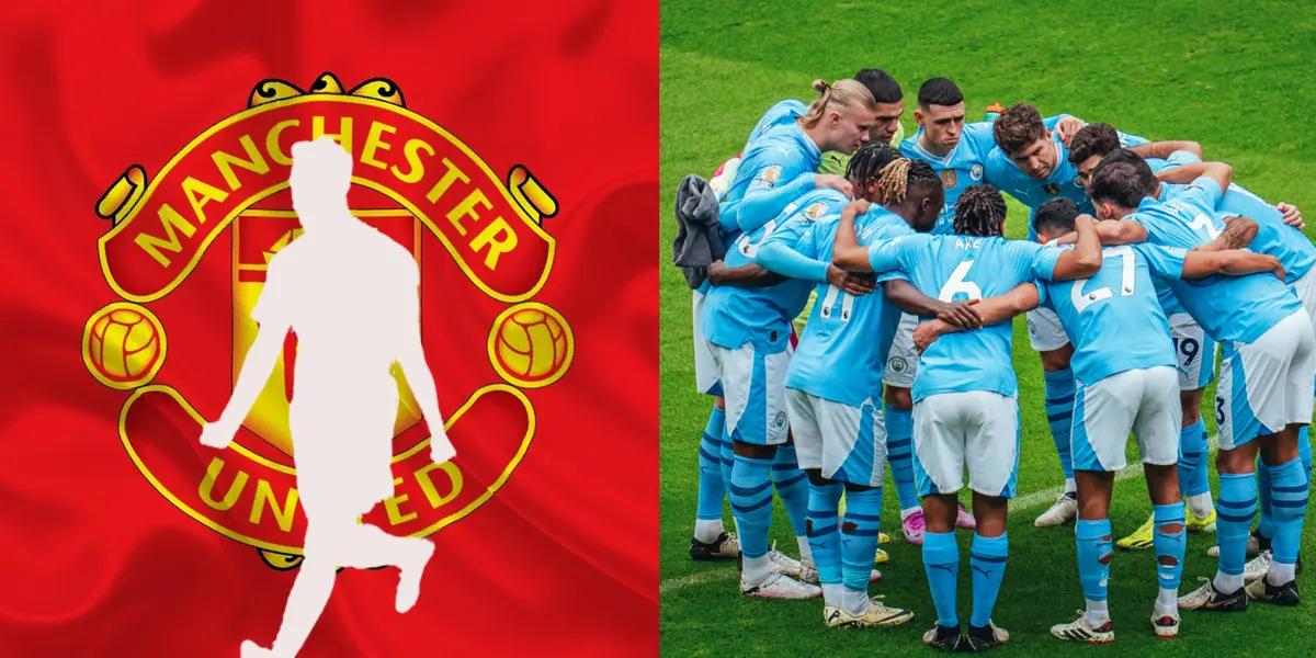 A Manchester United player makes a comparison with Manchester City.