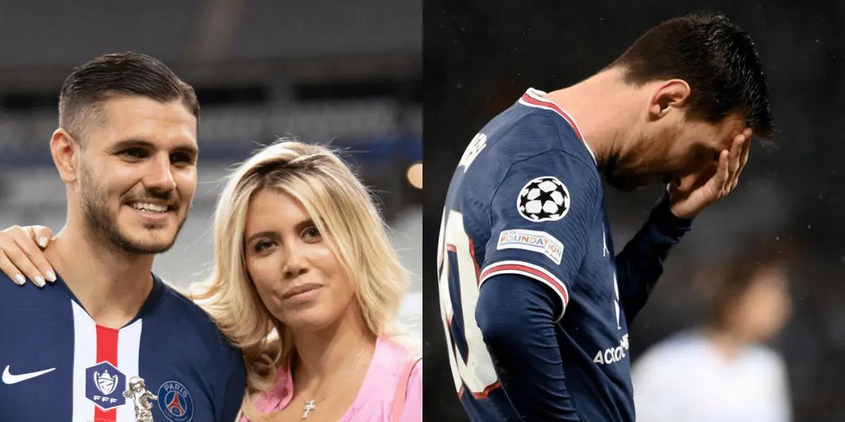 A message from Wanda Nara blew up social networks