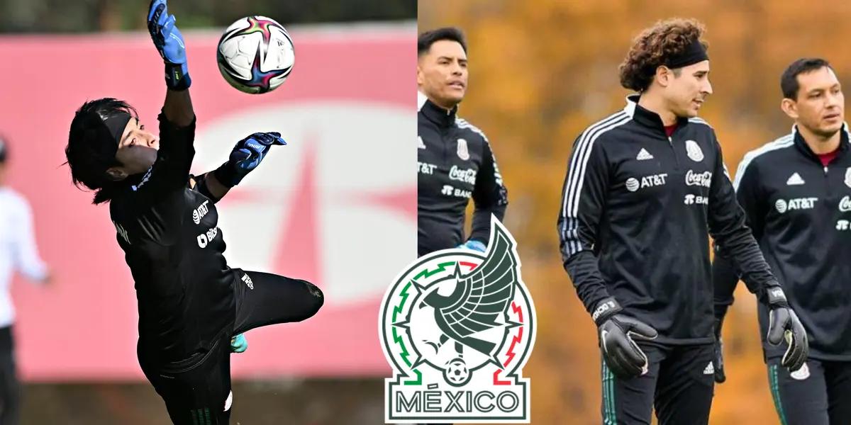 Acevedo’s call-up was a last-minute addition to El Tri.