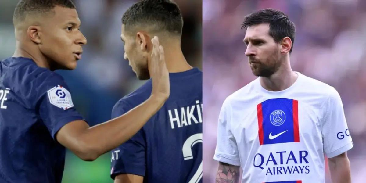 Achraf Hakimi referred to his role at PSG and in Morocco, where he is one of the main figures.