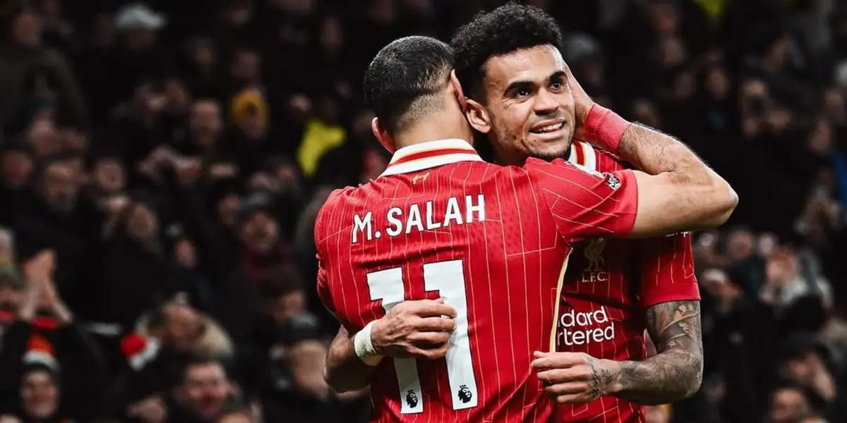 Aficionados del Liverpool alarmados tras el suplente de Díaz. Photo: Instagram