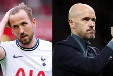 After arriving at Tottenham, Manchester United's decision on the signing of Harry Kane