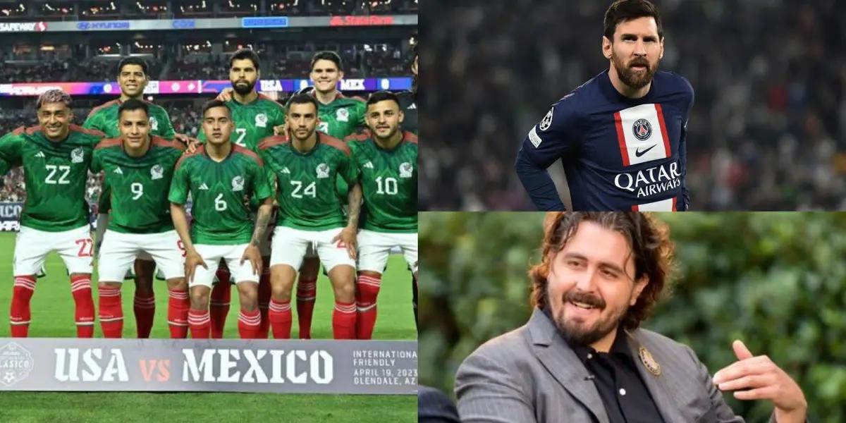 After having done many things in the Mexican National Team, he would be Messi's partner