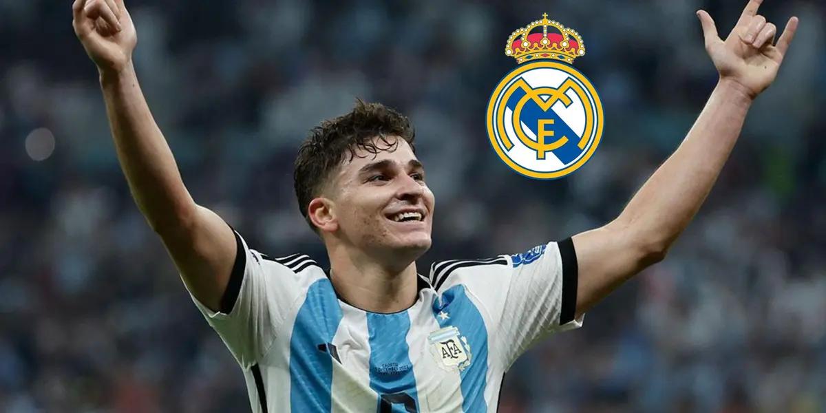 After his title with the Argentina national team, the City striker received a great compliment that connects him with Merengue