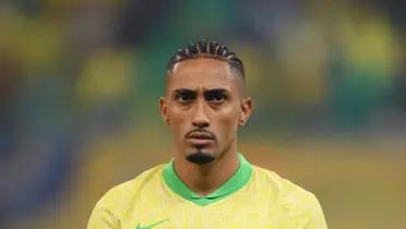 After Raphinha's provocations, an Argentina player responded firmly on the field, showing that words don't affect the Albiceleste's performa