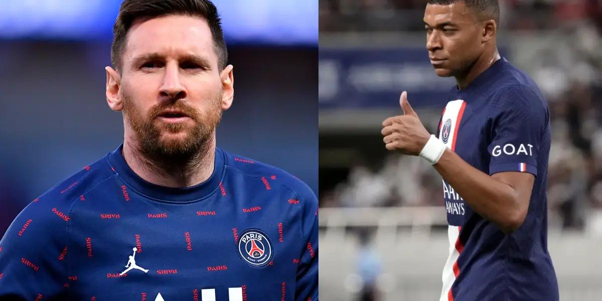 After the tensions of Kylian Mbappe at PSG, Messi again showed his greatness now with his national team