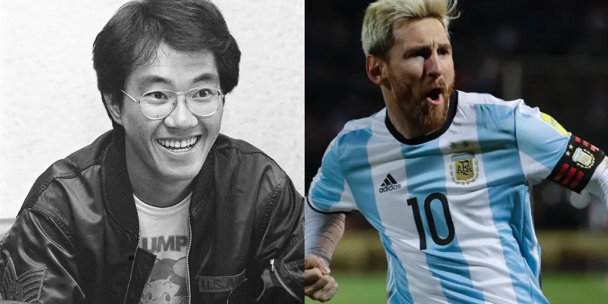 Akira Toriyama recieves more messages from the football community including Lionel Messi's Argentina national team.