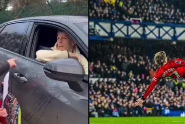 Alejandro Garnacho is a really nice person on top of soccer player.