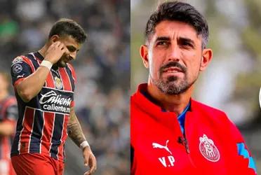 Alexis Vega got angry with the coach for taking him out of the game against Necaxa