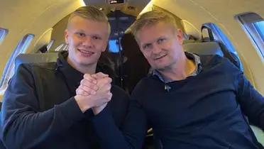 Alf-Inge and Erling Haaland