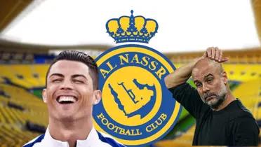PHOTO: Cristiano Ronaldo with Al Nassr and Guardiola