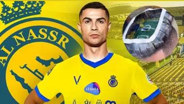 Although it seems impossible to believe, a fan shows his love for CR7 in this way