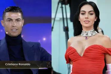 Although Ronaldo won awards, Georgina's shocking dress that stole the show