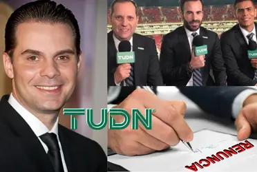Amid the expectation generated by the possible arrival of Christian Martinoli at TUDN, another journalist would leave San Ángel
