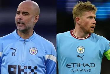 An unexpected statement from Kevin De Bruyne that Pep Guardiola might not like