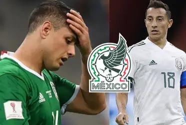 Andres Guardado does not share the idea of Javier Hernandez returning to El Tri and this is what he did to veto it.