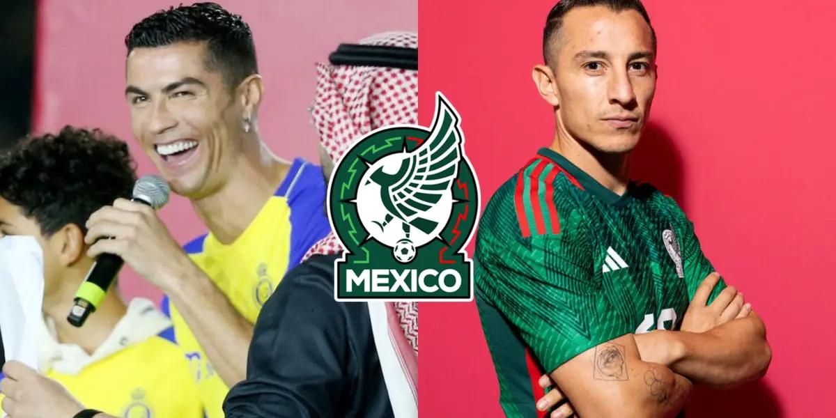 Andres Guardado said he feels like a Spaniard, while Cristiano Ronaldo said this about Mexico