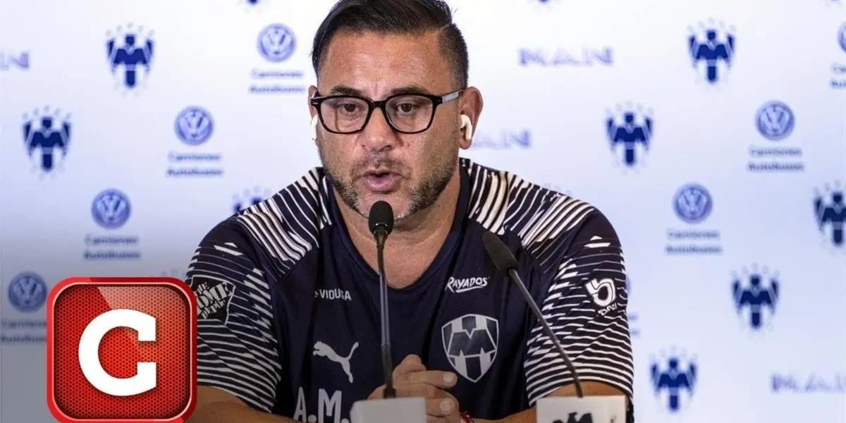 Antonio "Turco" Mohamed during a press conference.