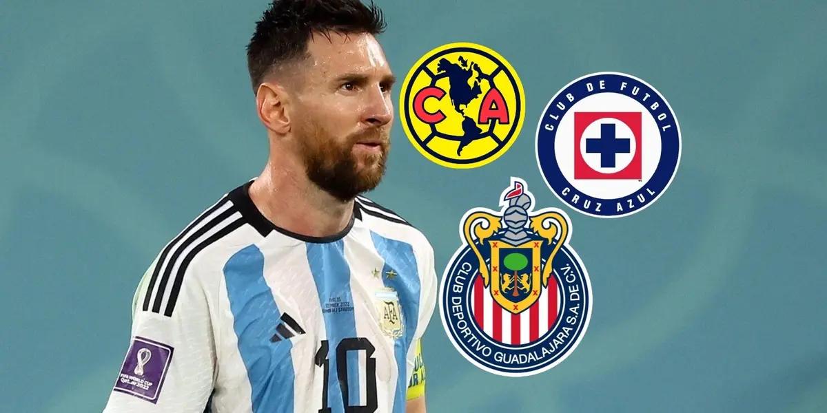 Argentine striker Lionel Messi only recognizes one Mexican club as a great one