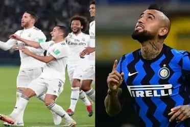 Arturo Vidal had no filter and sent a message to the Madrid fans in the preview of the match between Real Madrid and Inter