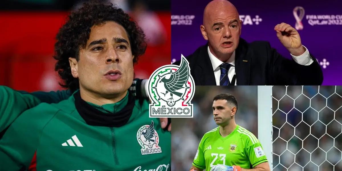 As FIFA changes the rules for Emiliano Martinez, Ochoa's recognition from FIFA