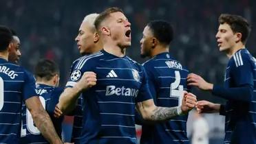 Aston Villa in Champions League match | Photo: @AVFCOfficial