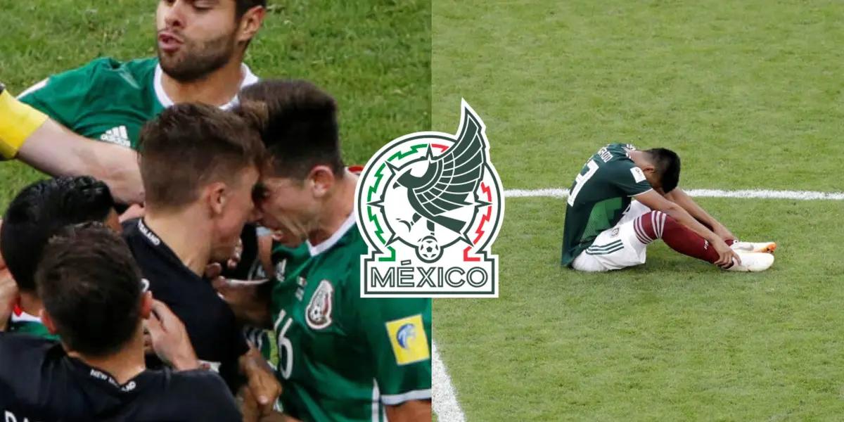 At the time, he starred in a fight that broke up the dressing room of the Mexican team. After that, he shrank, now he sells greetings on the Internet.