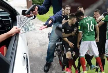 At the time, he was banned from the Mexican national team for hitting, and now his house is being robbed.