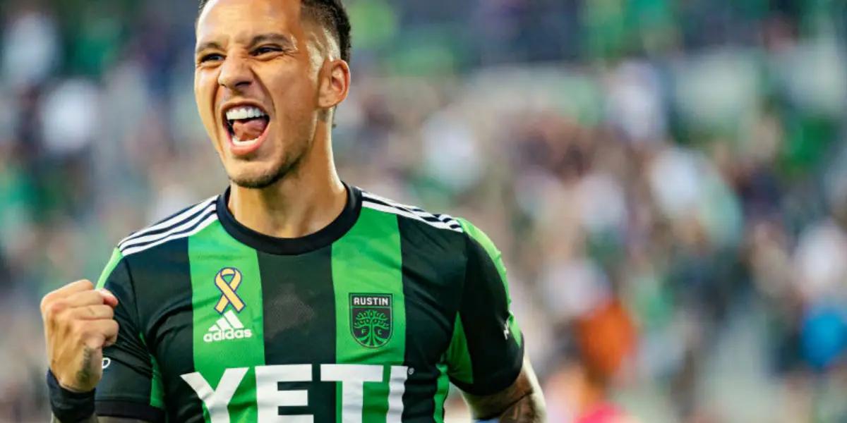 Austin FC forward Sebastian Driussi of Argentina was named MLS Player of the Month for July on Wednesday after scoring five goals and dishing out three assists in seven games played.