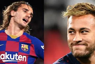 Barcelona wants Neymar back and they want to make him an offer he could not reject. Griezmann does not want to know anything about this, because he could lose his spot and feel undervalued.