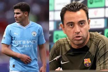 Barcelona's interest in Julian Alvarez would be concrete