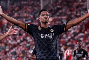 Bellingham is a figure in Spain, today he scored again.