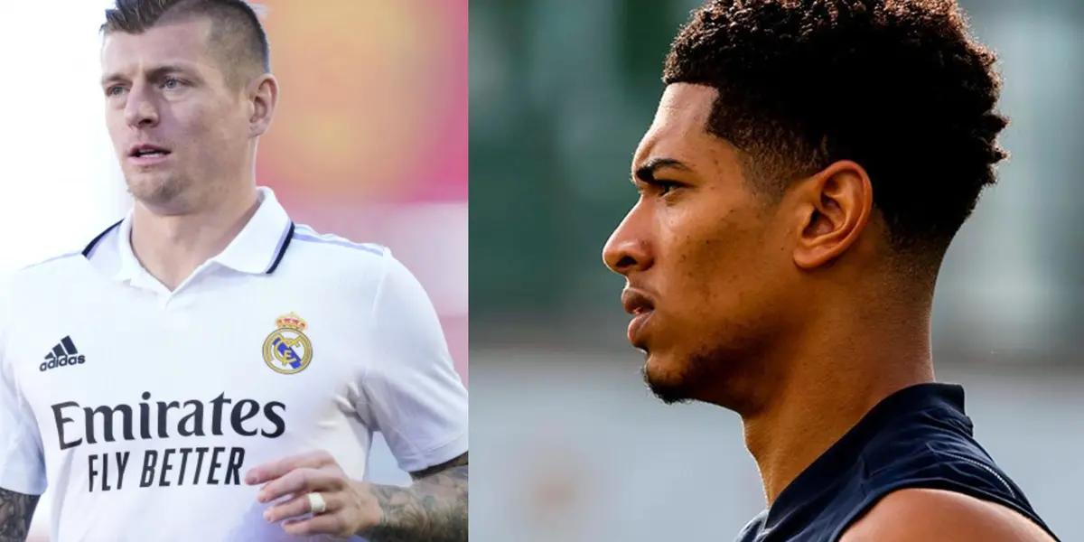 Bellingham's thoughts on Toni Kroos staying at Real Madrid