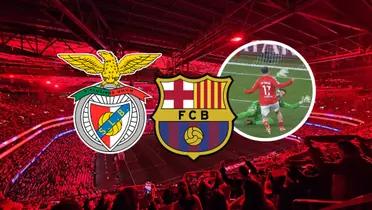 Benfica vs FC Barcelona Photo: SE Benfica, Escudoteca