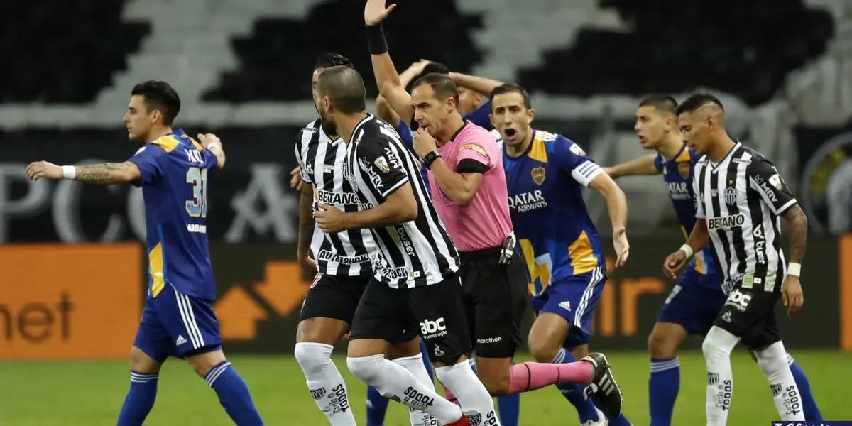 Boca Juniors and Atlético Mineiro starred in one of the most shameful events in the history of the Copa Libertadores, which ended with major incidents.