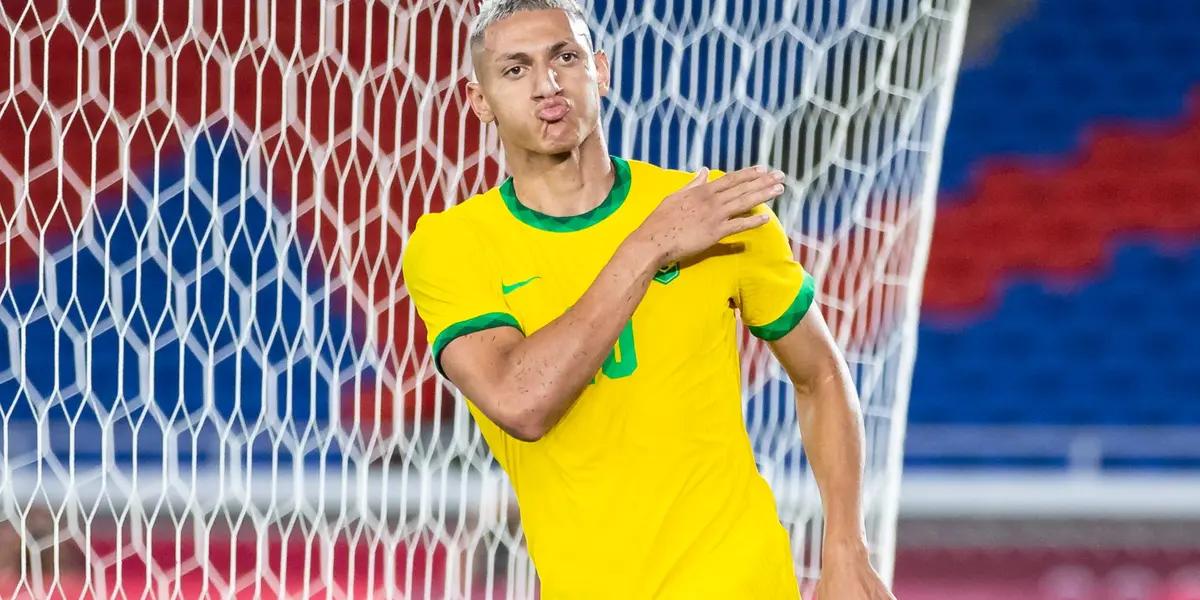 Brazilian forward Richarlison's 30 minutes hattrick in the 4-2 win over Germany at the Olympics makes him the first Premier League player to do so.