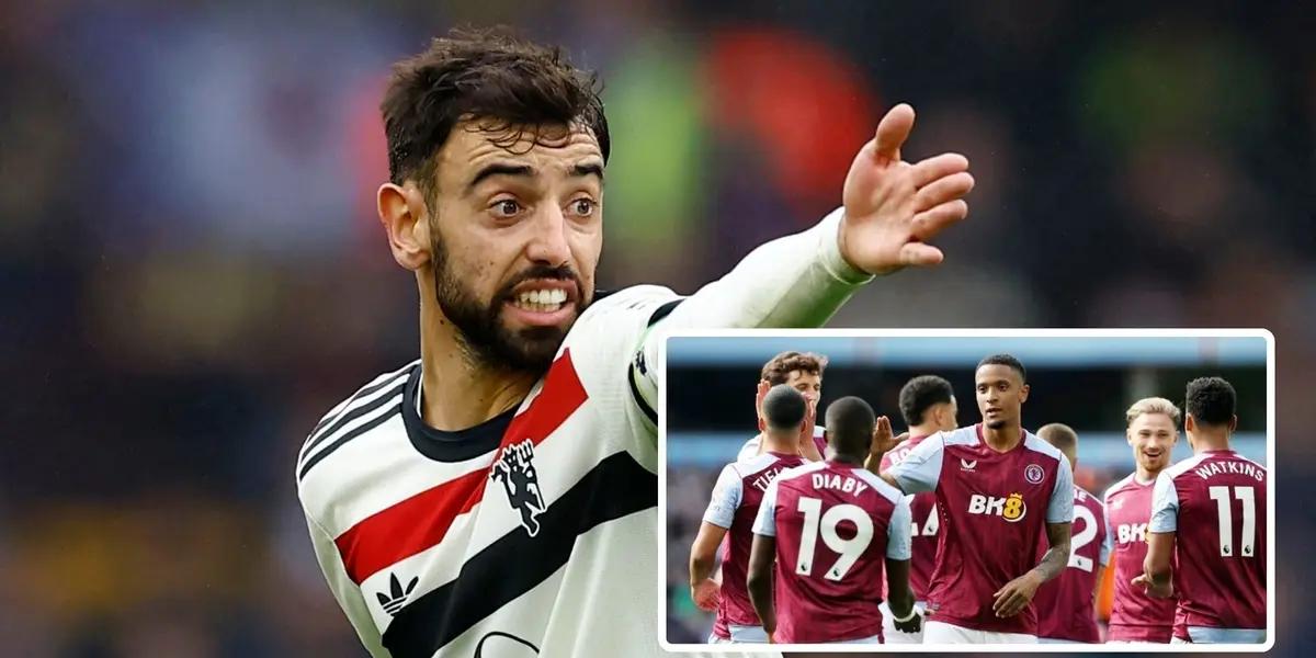 Bruno Fernandez - Aston Villa (Foto: Manchester United)