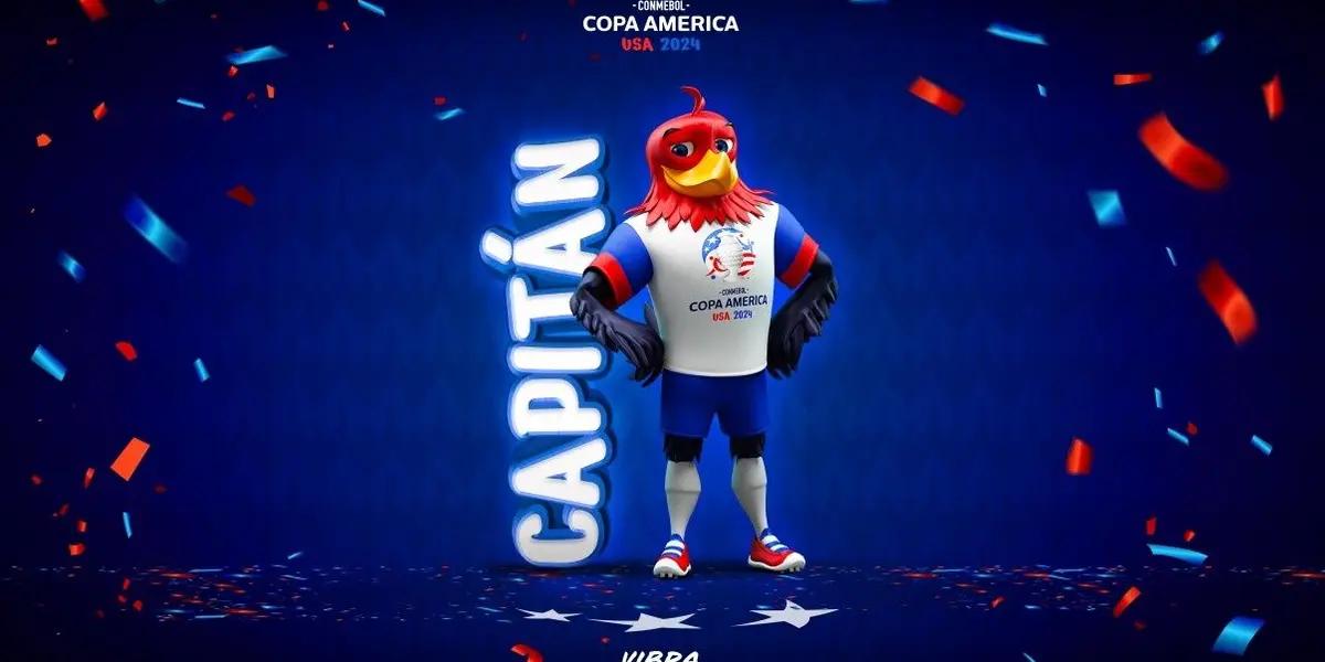 CAPITÁN, the mascot for the 48th edition of the oldest and most exciting national team tournament on the continent will be an eagle, which represents freedom, passion and the indomitable and determined spirit that characterizes the participating teams.