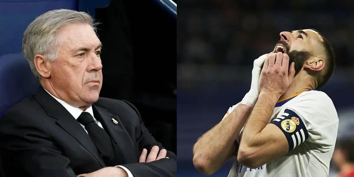 Carlo Ancelotti sent an unexpected message to Karim Benzema after leaving Real Madrid
