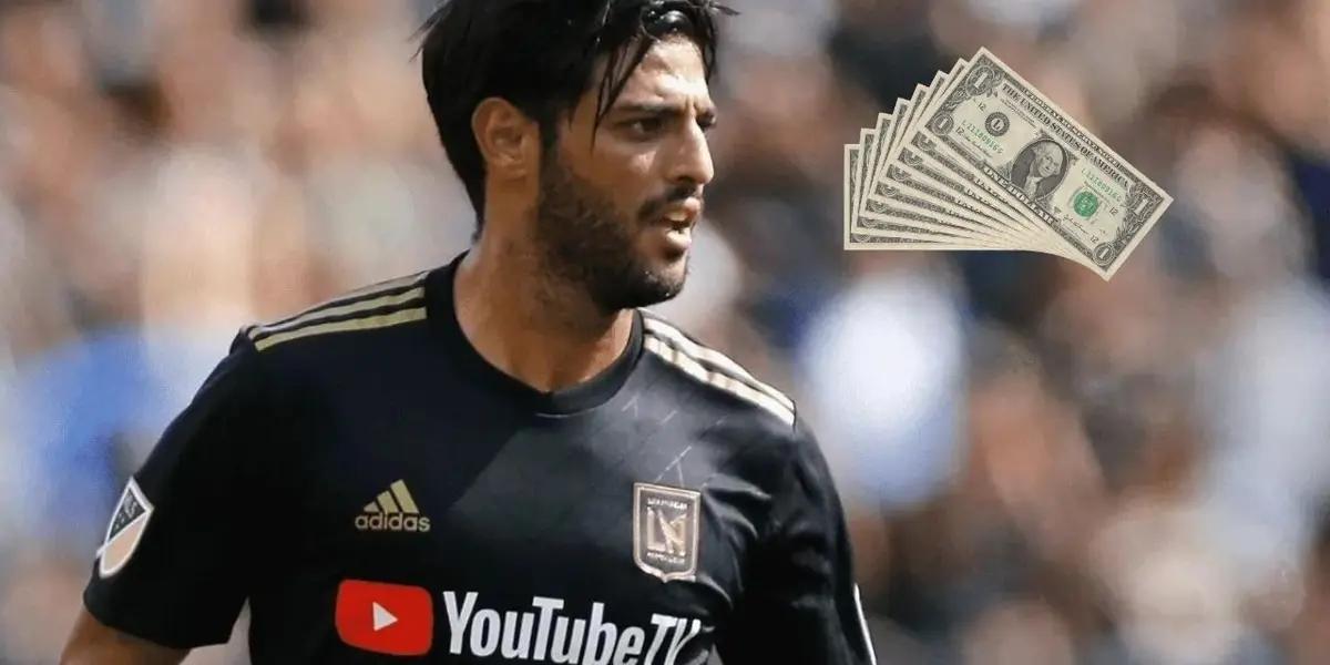 Carlos Vela decided to renew with LAFC for one year, now his salary has changed with the new agreement with the Californian team.