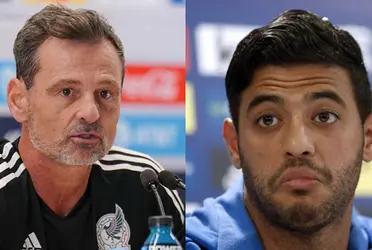 Carlos Vela told the reality that is lived with Diego Cocca and why he never considers returning even if DT gets on his knees.