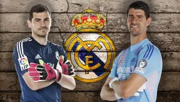 Casillas vs Courtois. PHOTO: Walpaper Real Madrid