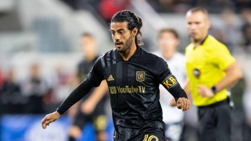 LAFC forward, Carlos Vela has a rating of 83 on FIFA 22