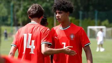 Check This Out: Cristiano Ronaldo Jr. Dumps Three Players Like It Was Nothing. (BEIN)