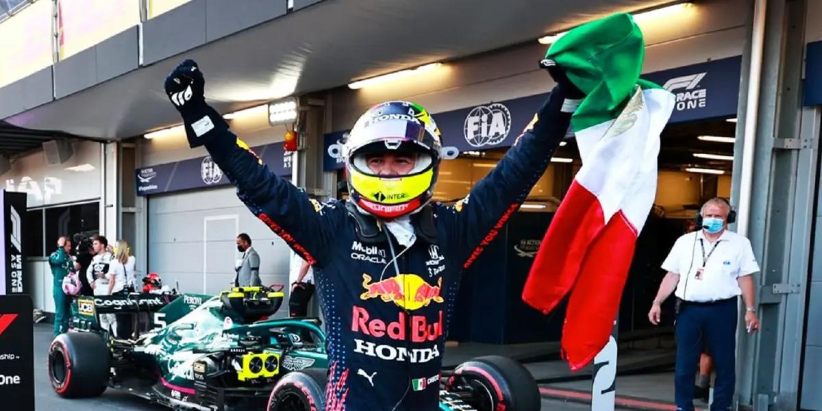 Checo Pérez won an impressive and changing Formula 1 race and the club of which he is a fan did not hesitate to congratulate him