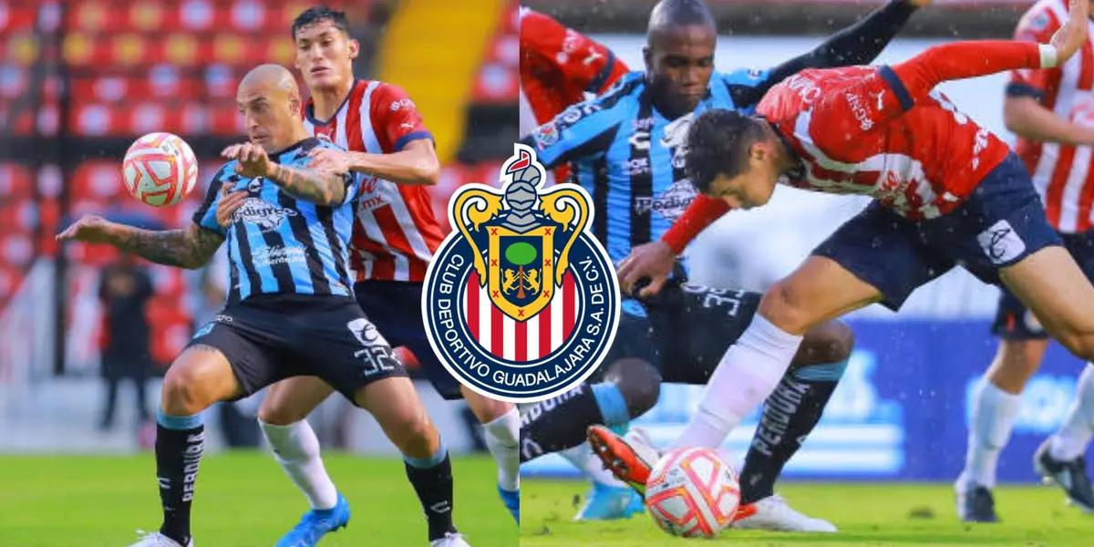 Chivas drew again in the Apertura, this time against Querétaro and one of the players would not start again with Ricardo Cadena.