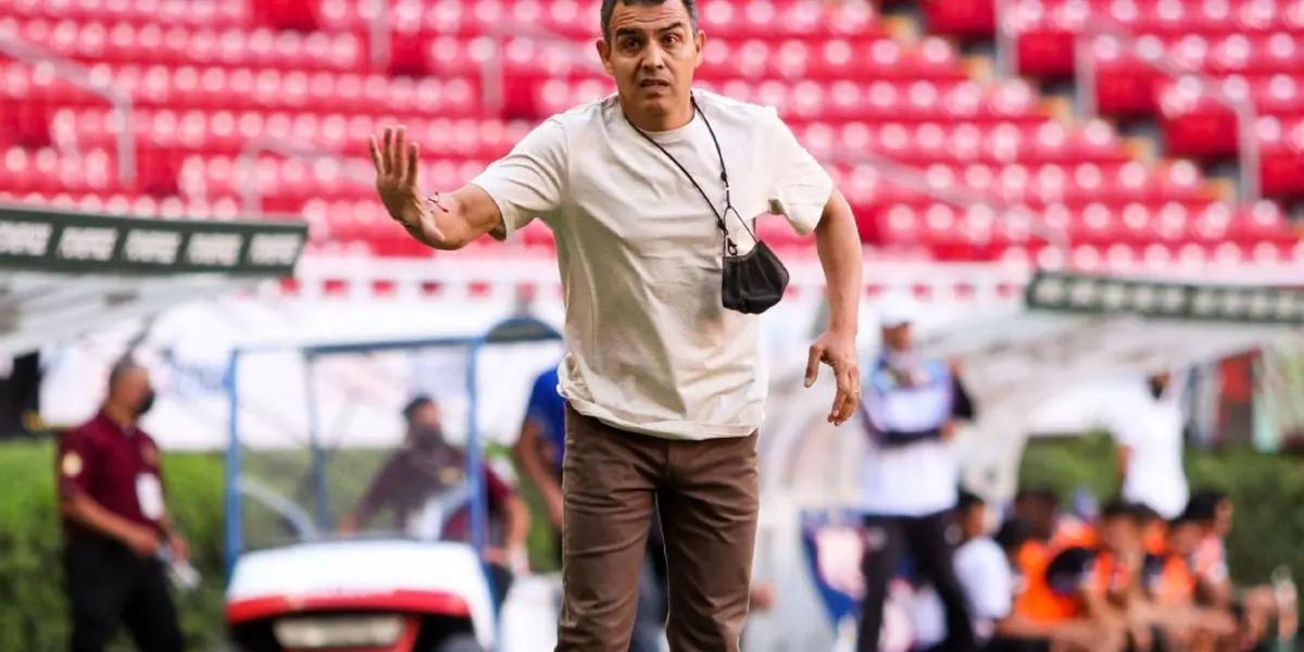 Chivas remain unbeaten since he was promoted.