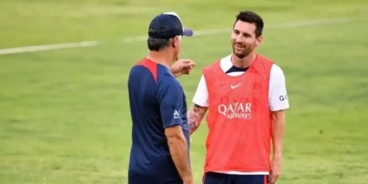 Christophe Galtier is a coach who is quite controversial and Lionel Messi already has problems with him